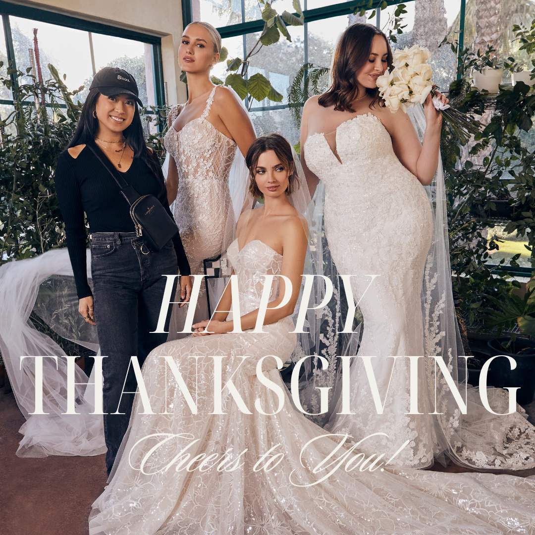 Thankful for a Beautiful Year of Bridal