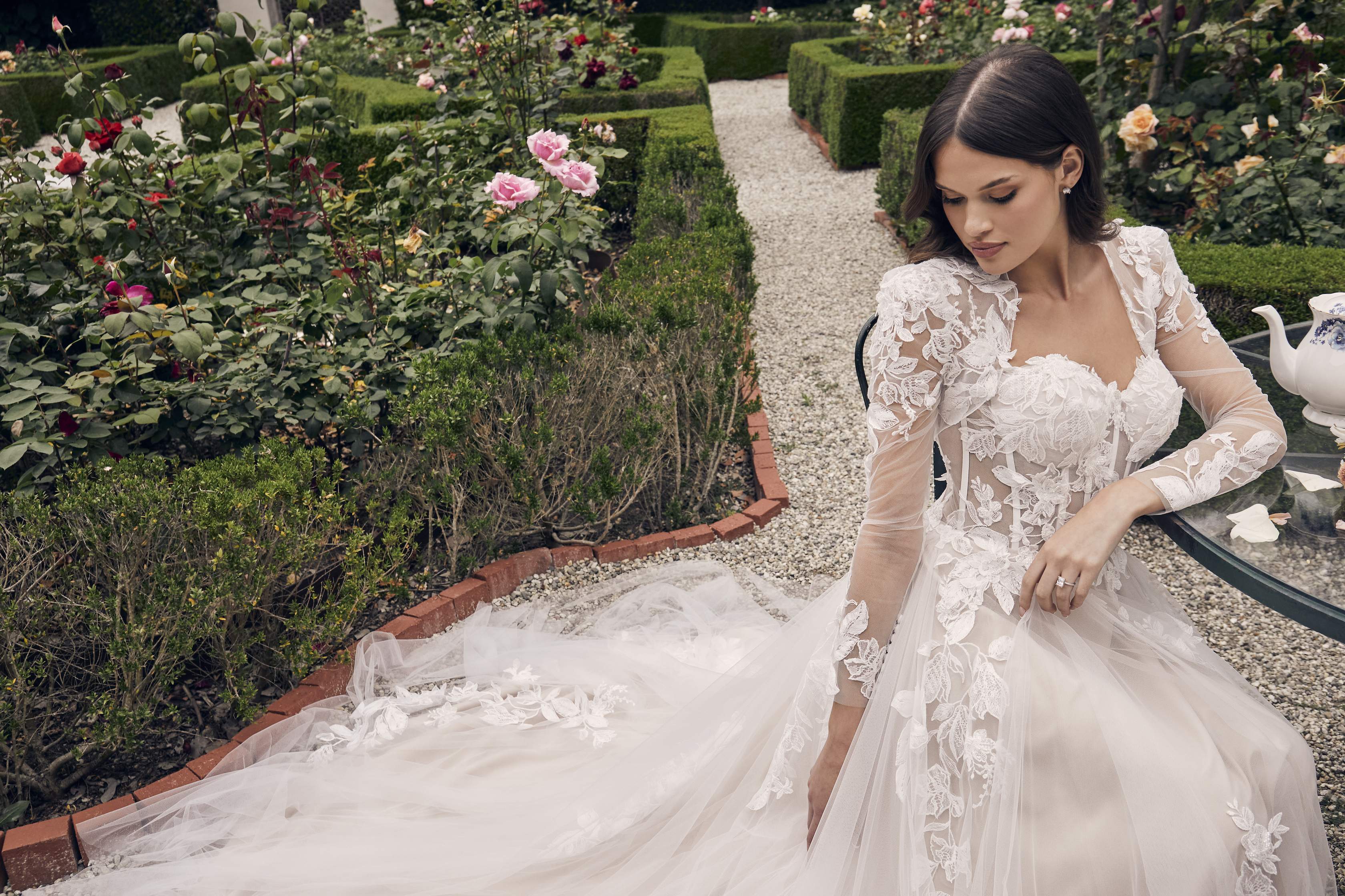7 Floral Wedding Dresses You Will Love For Your Summer Nuptials