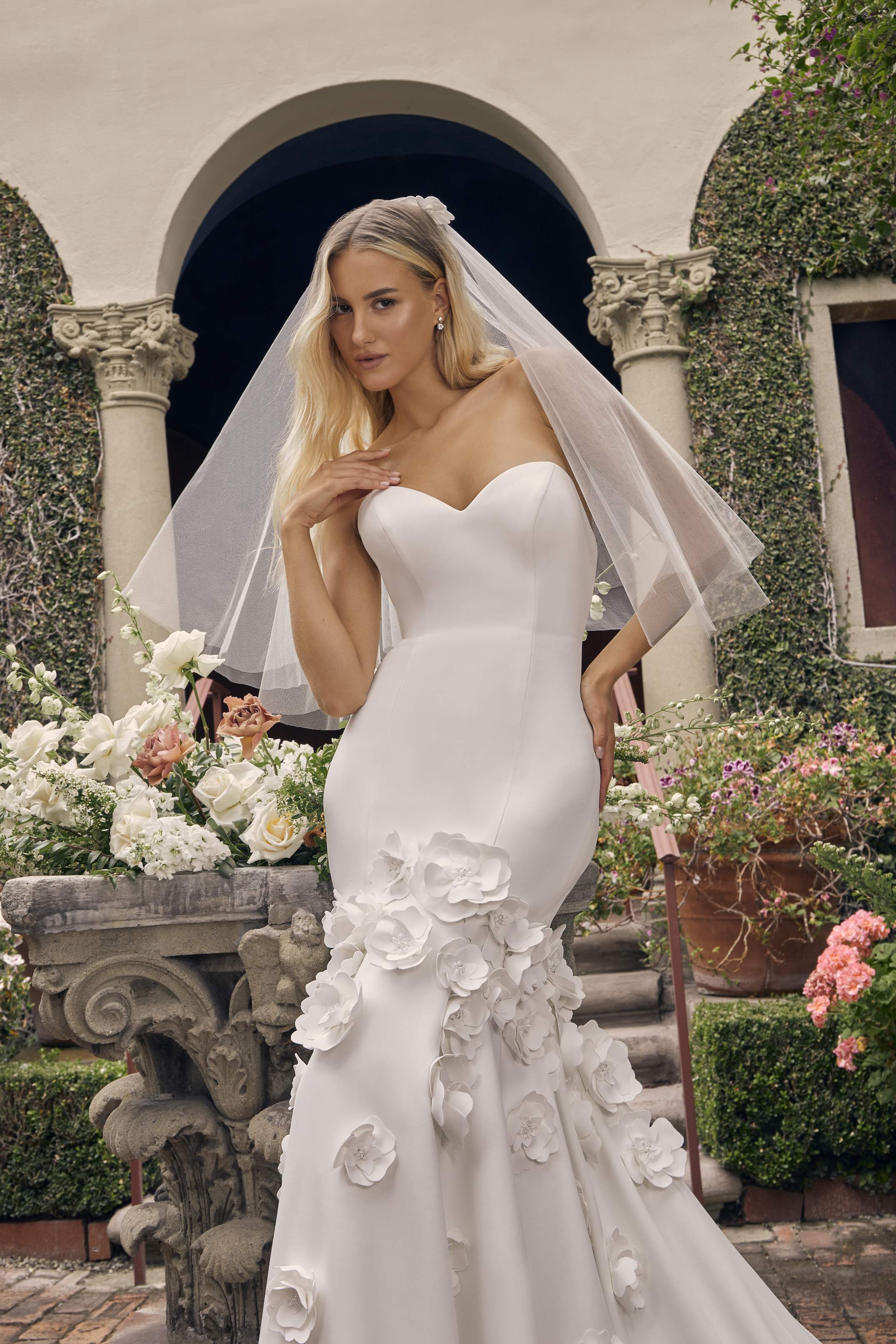 7 Floral Wedding Dresses You Will Love For Your Summer Nuptials