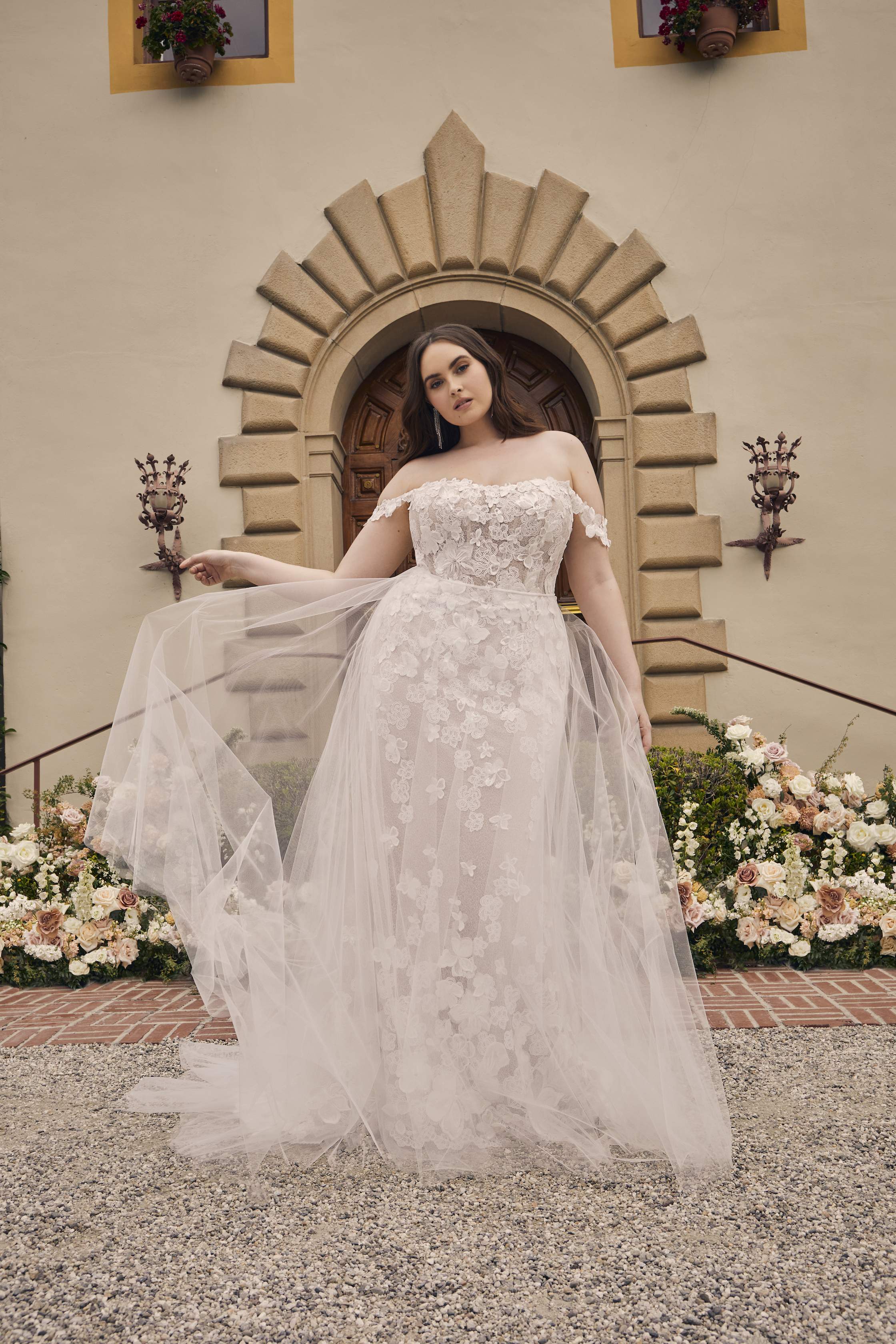 7 Floral Wedding Dresses You Will Love For Your Summer Nuptials