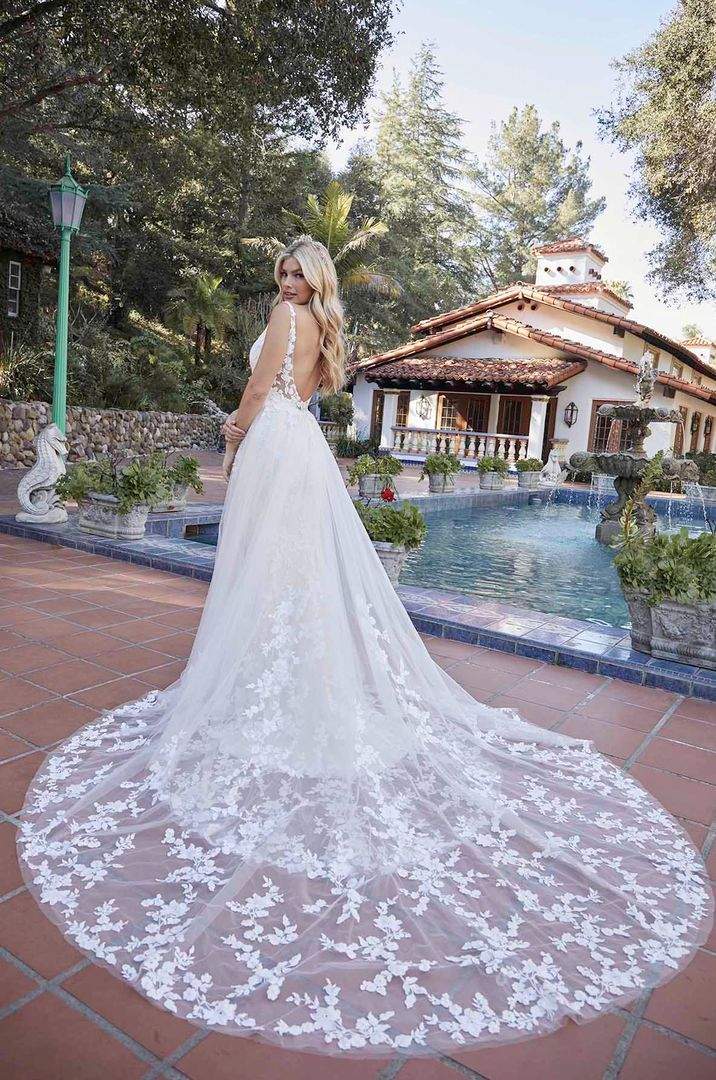 Stun Your Guests in a Sexy Backless Wedding Dress