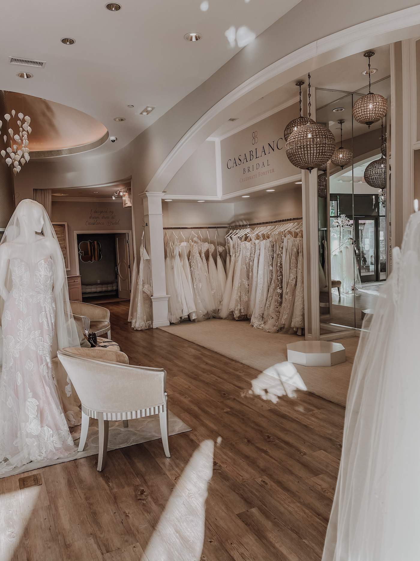 Hayley from Blondie In The City Creates Her Custom Casablanca Gown!