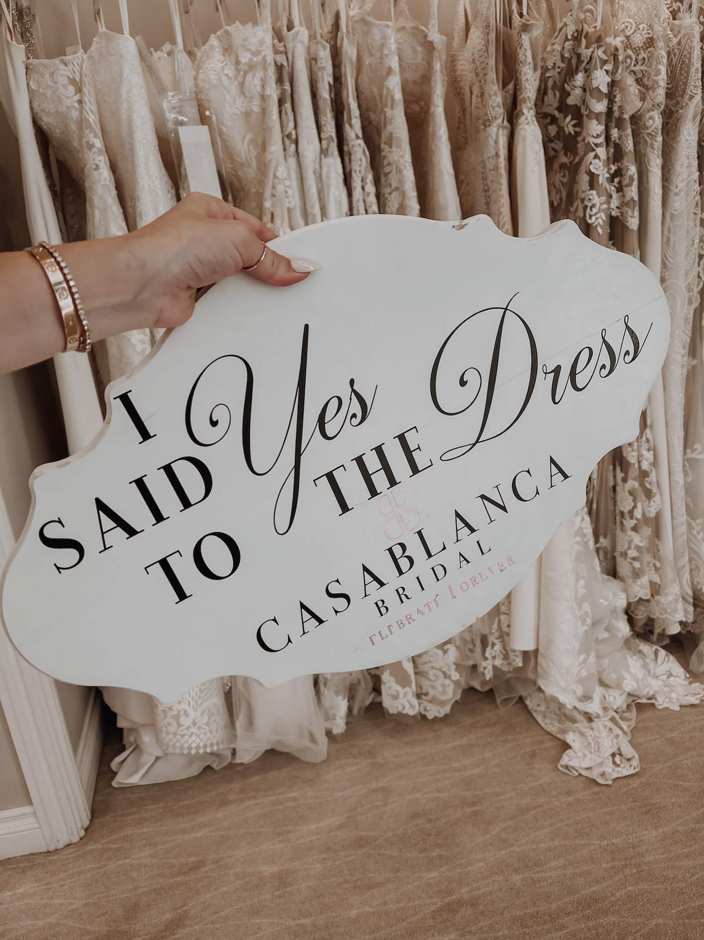 Hayley from Blondie In The City Creates Her Custom Casablanca Gown!