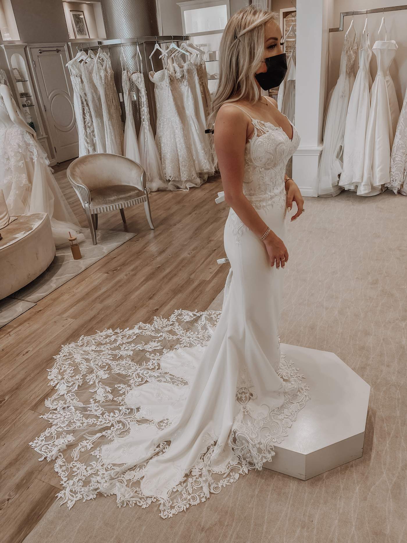 Hayley from Blondie In The City Creates Her Custom Casablanca Gown!