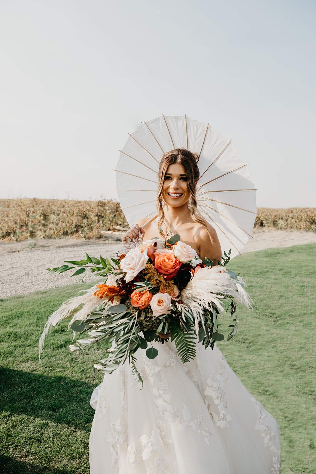 Casablanca Bridal Real Bride | Strapless Lace Ballgown Wedding Dress