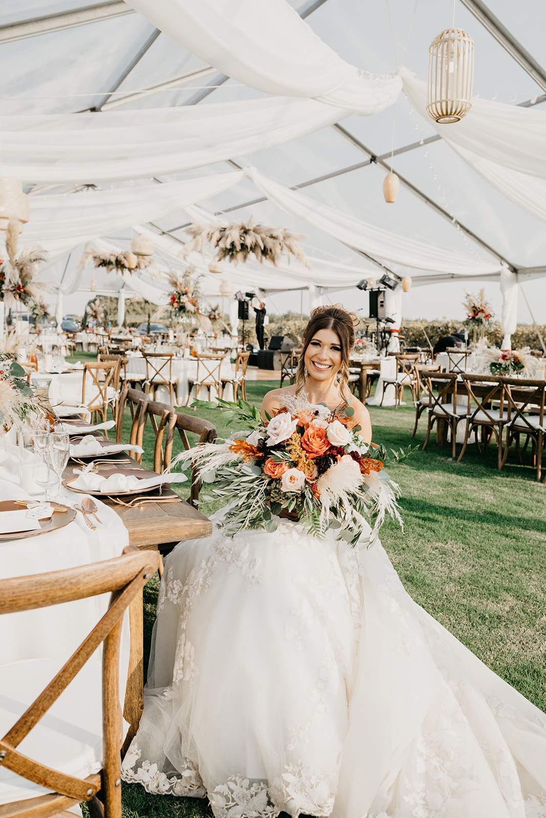 Casablanca Bridal Real Bride | Strapless Lace Ballgown Wedding Dress
