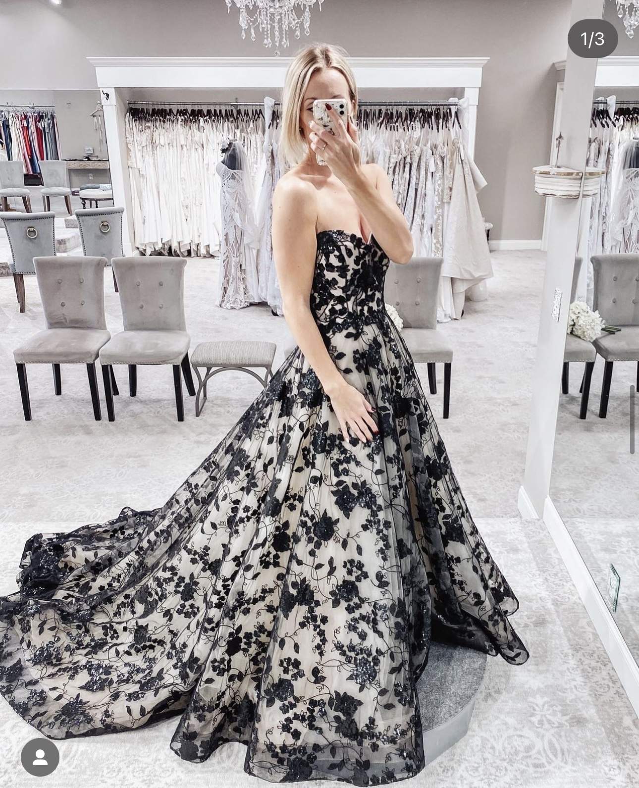 Trend Alert: Black Wedding Dresses