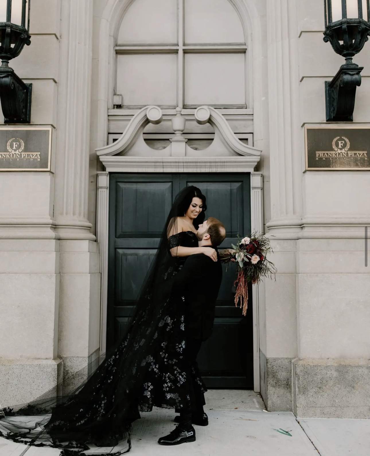 Trend Alert: Black Wedding Dresses