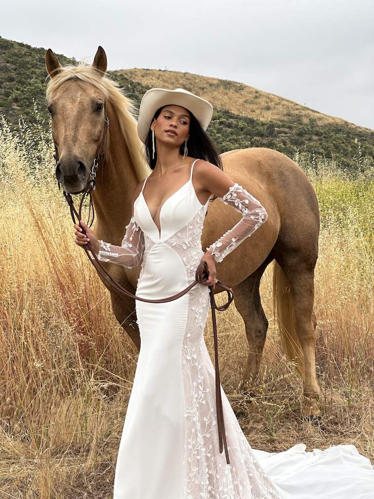 Behind-the-Scenes: Casablanca Bridal in Los Angeles (Spring 2024 Collection)