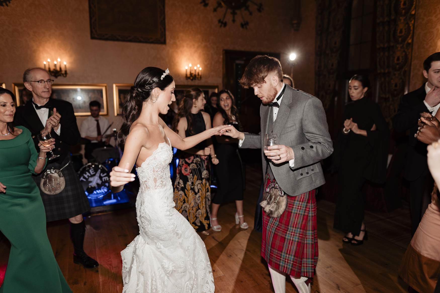 Real Bride Says “I Do!”at a Stunning Castle in Scotland 