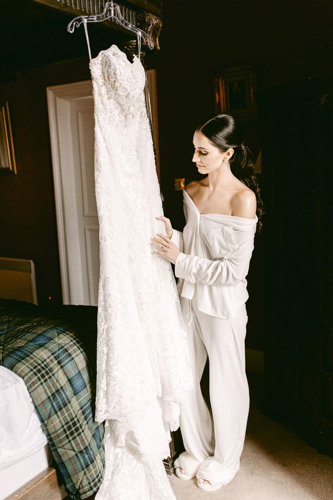 Real Bride Says “I Do!”at a Stunning Castle in Scotland 