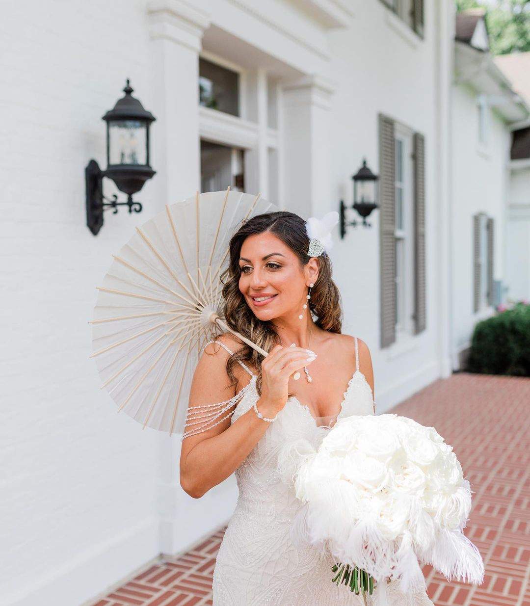 Bohemian x Gatsby Inspired Wedding Gown
