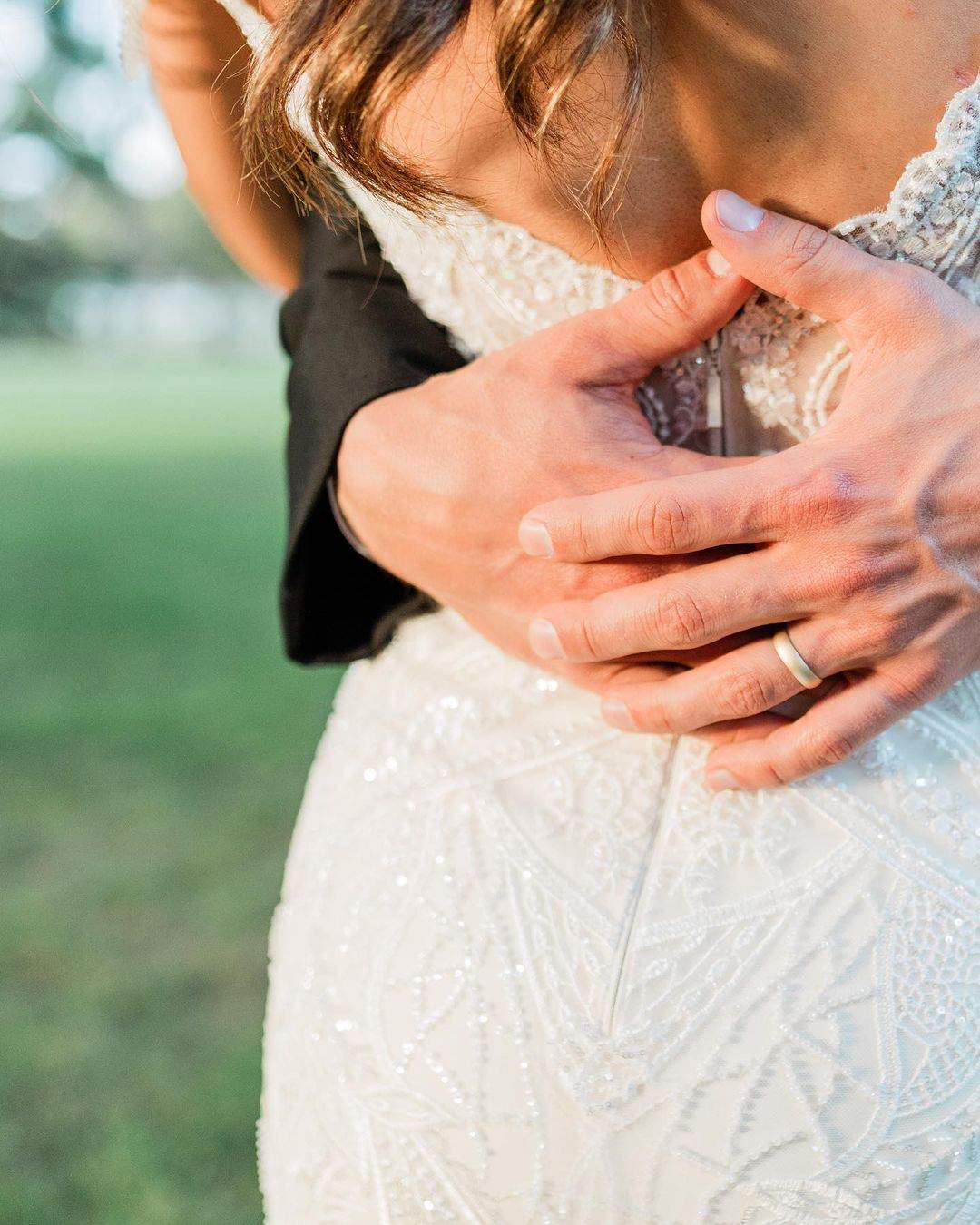 Bohemian x Gatsby Inspired Wedding Gown