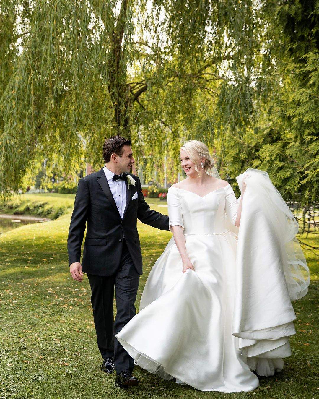 The Timeless A-Line Silhouette: Universally Flattering Bridal Gowns 