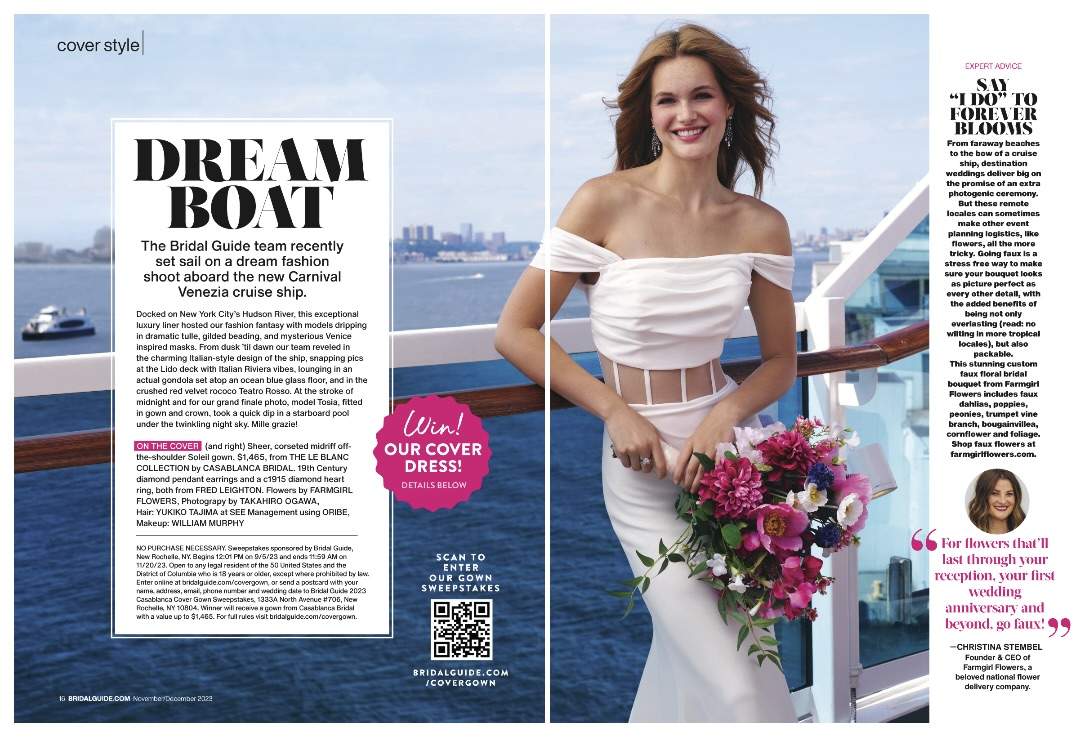 Bridal Guide 2023 Print Features