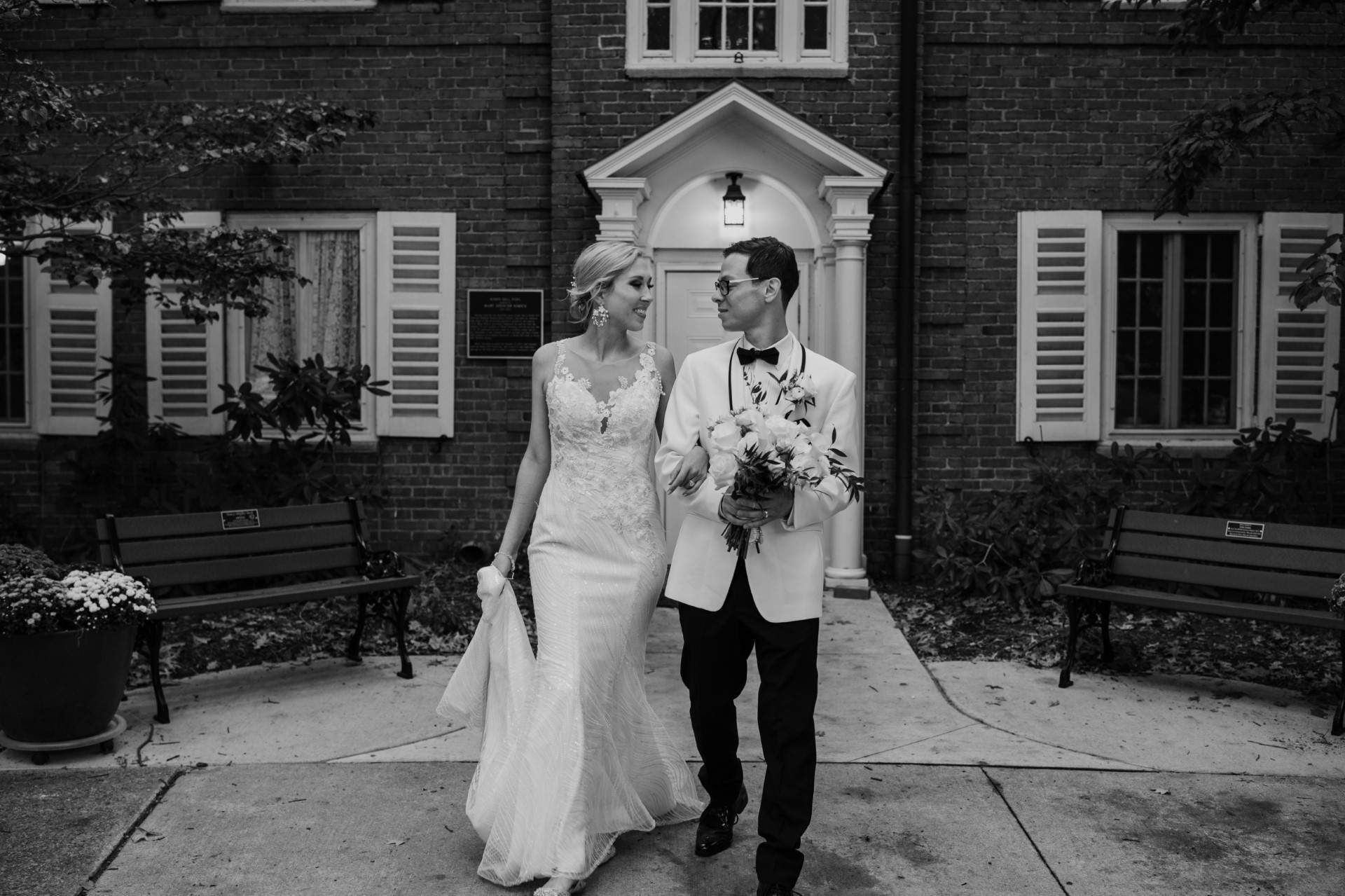 Casablanca Bridal x LoveStories: Real Bride, Abby Peach