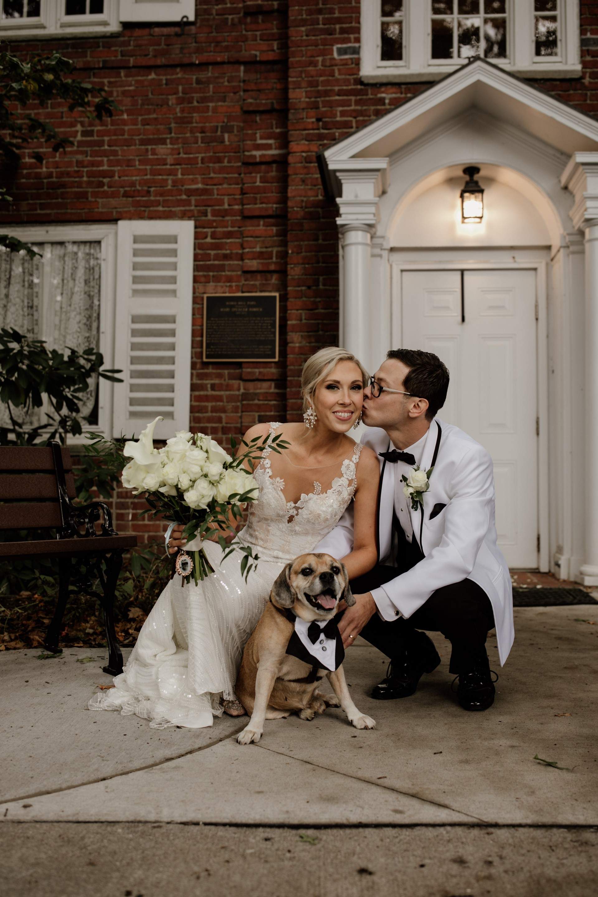 Casablanca Bridal x LoveStories: Real Bride, Abby Peach