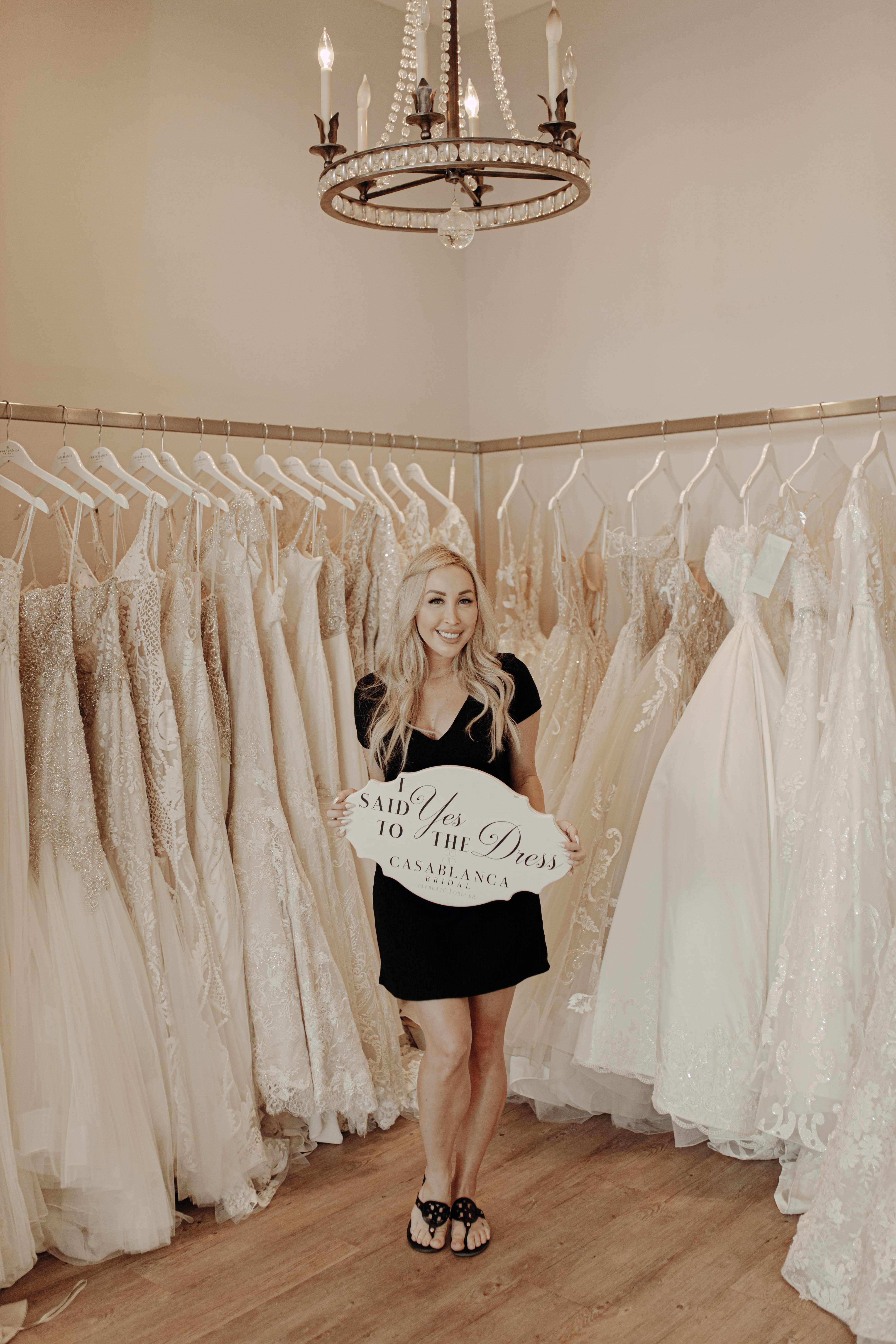 Hayley from Blondie In The City Creates Her Custom Casablanca Gown!