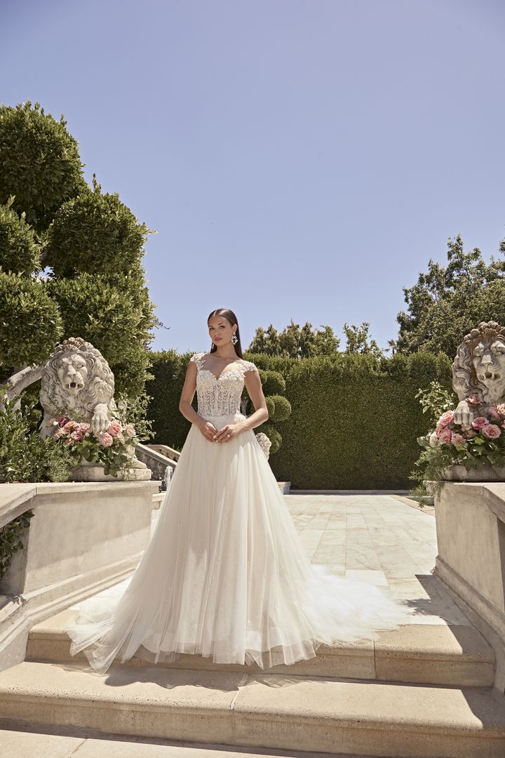Ivory and Co Clementine Crystal Embellished Wedding Tiara